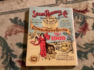 Vintage Sears Roebuck and Co 1909 Fall Consumer Guide Catalog 1979 Reprint 118 - Bild 1 von 2