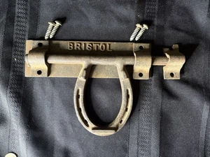 Antiguo pestillo rústico para puerta de herradura/granero BRISTOL - Imagen 1 de 8