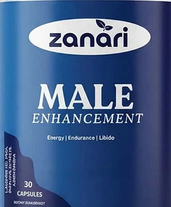 Zanari Mens Health Supplement Supports Energy and Endurance 30 Capsules - Picture 1 of 1