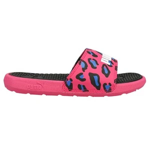 PUMA Cool Cat Summer Roar Slide  Toddler Girls Size 3 M Casual Sandals 385905-01 - Picture 1 of 6