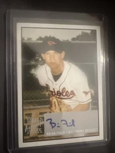 2003 Bowman Heritage Signs of Greatness #BF Brian Finch Autogramm - Bild 1 von 3
