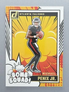 2024 Panini Donruss - Bomb Squad Michael Penix Jr. #1 (RC) Atlanta Falcons - Picture 1 of 2