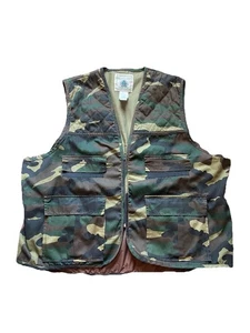 Northwest Territory Vest Men’s XXL Camouflage Green Hunting Zipper In Front - Picture 1 of 15