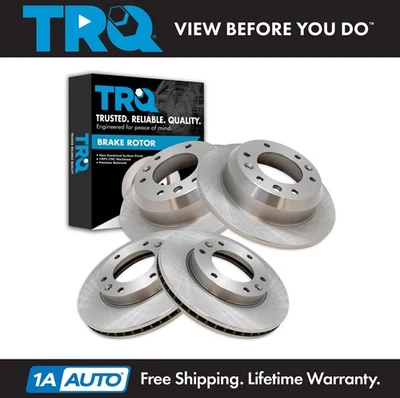 Juego de rotor de freno TRQ para Hyundai Entourage 2007-2008 2006-2014 Kia Sedona Foto 1 de 4