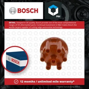 Distributor Cap fits VOLVO Bosch 243658 Genuine Top Quality Guaranteed New - Picture 1 of 5