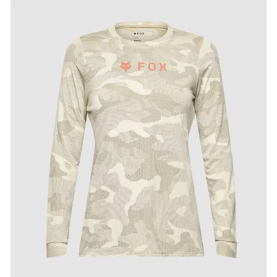 Fox Racing W's Ranger Trudri Maillot À Manches Longues Crème Femme Mtb - Photo 1/3