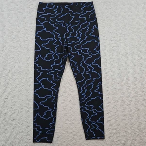Athleta Mujer Talla Pequeña Elación Tren 7/8 Apretado Negro Azul 985363 - Imagen 1 de 8