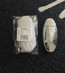 Estuche encendedor Stussy Pill plateado/raro lanzamiento exclusivo de Japón Stussy - Imagen 1 de 5