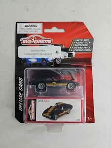 2023 Majorette Deluxe Cars Toyota 2000GT Black Mate 🆕 - Picture 1 of 2