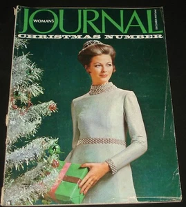 WOMAN'S JOURNAL MAGAZINE UK 1969 December - Retro 1960s Fashion , make up etc - Picture 1 of 5