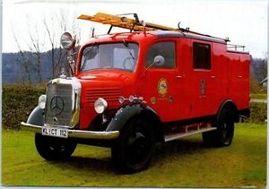 Feuerwehr-Mannschaftswagen (Fire Brigade Team Car 1942) Germany Postcard - Picture 1 of 2