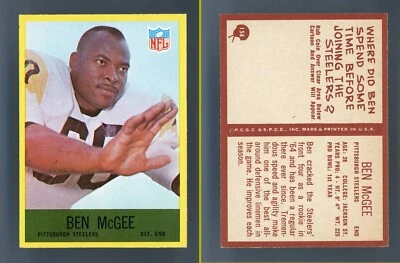 1967 Philadelphia #154 Ben McGee NEAR MINT **PEL57** - Image 1 of 3