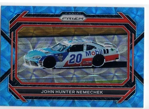 2023 Prizm Nascar Racing John Hunter Nemechek Rides /99 Blue Scope #100 - Picture 1 of 2