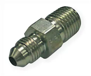 Gerade 1/4"" Stecker NPT auf 1/4"" Stecker JIC N2 Passform, Stahl O2N2FP0010 2026492 - Bild 1 von 2