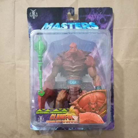 Neca Four HorseMen Masters Of The Universe Clawful Mini Statue W/CreaseShelfWear Cover