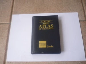 COLLINS MINI ATLAS OF THE WORLD-American Express Cards Logo-6" x 4"-Pub 2000 - Picture 1 of 2