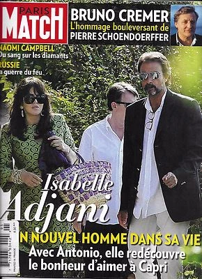 Paris Match Magazine Isabelle Adjani Bruno Cremer Naomi Campbell Russian Fire . - Image 1 of 4