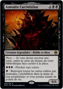 MTG Magic AFR - Asmodeus the Archfiend/Asmodée l'archifiélon, French/VF - Picture 1 of 1