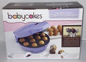 Babycakes CP-94LV Cake Pop Maker (12 Cake Pop Capacity) +Filling Injector & More