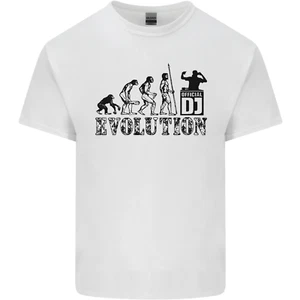 Evolution of a DJ Music DJing Vinyl Decks Mens Cotton T-Shirt Tee Top - Picture 1 of 101