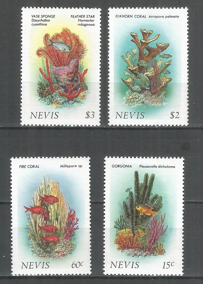 Nevis 1986 year , stamps MNH (**) fish - Image 1 of 1