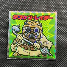 tusken raider star wars No.18 Holo Sticker seal Lotte Disney Japanese Japan