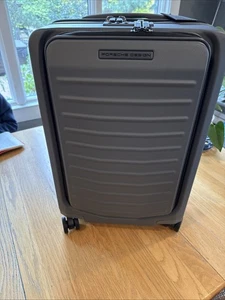 Porsche Design Roadster Hardside 21”Carry-On  Suitcase Anthracite Bus-Expanding - Picture 1 of 24