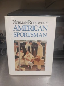 Norman Rockwell's American Sportsman, 1990 1st Edition Art Book - Picture 1 of 2