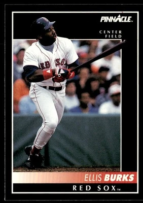 1992 Pinnacle Ellis Burks Boston Red Sox #26 - Image 1 of 2