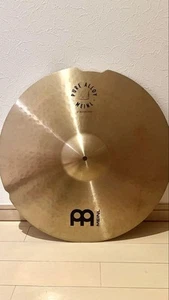 Meinl Alloy Medium Crash Cymbal 20 inch with Crack Repair Drums Used - Picture 1 of 5