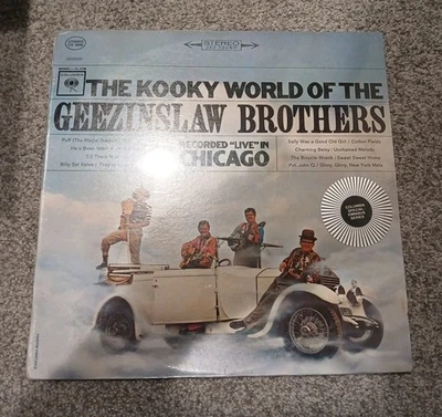 Kooky World Of The Geezinslaw Brothers Vinyl Lp Live Chicago CS 8900 NEW SEALED  Foto 1 de 2