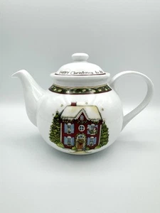 Portmeirion Christmas Story - 5 Cup Teapot, 6 1/4" - Picture 1 of 6