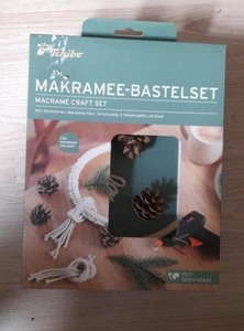 2 x Tchibo Makramee - Bastelset Fensterdeko Weihnachten Neu  - Bild 1 von 3