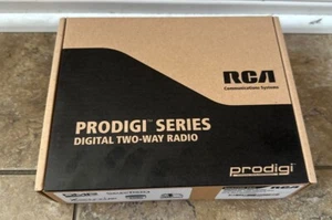 RCA Prodigi Series RDR2550 UHF DMR Digital Two-Way Radio Package New In Box - Picture 1 of 5