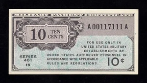F.C. ESTADOS UNIDOS UNITED STATES , 10 CENTS 1946 , S/C- (AUNC) , S/461 , P.M2a - Imagen 1 de 2