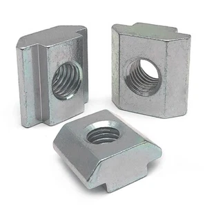 Vierkant/Schiebe T-Mutter M4 M5 M6 M8 M10 Aluminium Extrusion 45er Serie - Bild 1 von 6