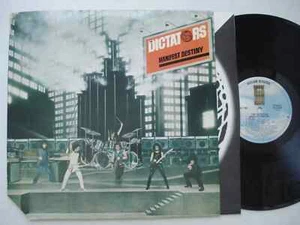 THE DICTATORS Manifest Destiny EX ASYLUM 7E-1109 Original PROMO LP Punk Ramones - Picture 1 of 2