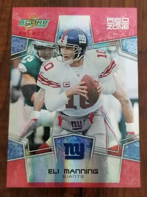Eli Manning 2008 Score Select #204 Red Zone Card - #19/30 - Image 1 of 4
