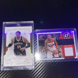 Paul Pierce Panini Donruss Game Used Patch & National Treasures /25 - Picture 1 of 5
