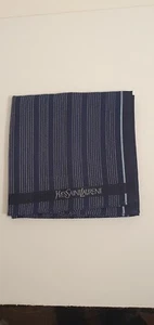 Yves Saint Laurent Uchiyama Collection Silk Scarf Handkerchief Pocket Square - Picture 1 of 3