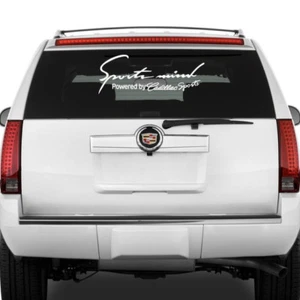 2X Multiple Color Sports Mind Power for Cadillac Vinyl Decal Sticker - Picture 1 of 4