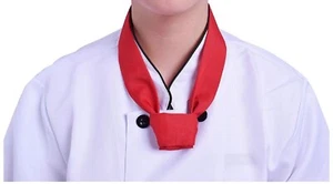 UScarmen Unisex Classic Short Sleeve Chef Coat Jacket 0190328 White Black  - Picture 1 of 40