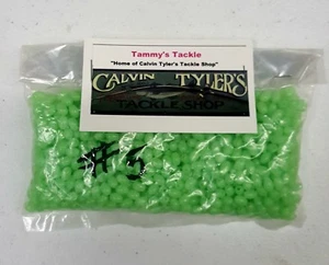 Fishing Lure Beads Light Green Hard Plastic Saltwater Fishing 1000pcs Size #5 - Picture 1 of 1