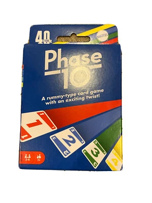 Juego de Cartas Fase 10 Un Desafío de Juego de Cartas Tipo Rummy Foto 1 de 4