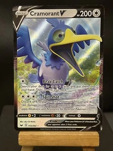 Pokemon Karte Cramorant V 155/202 Half Art Schwert & Schild NM - Bild 1 von 2