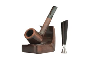 Rauchtabak Sherlock Holmes Holzpfeifenset Leichtgewicht Schale Manipulationsständer - Bild 1 von 6