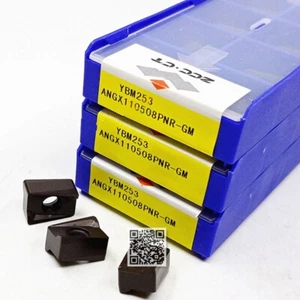 10pcs ANGX110508PNR-GM YBM253 ZCC.CT Tools CNC blade Carbide Inserts Original - Picture 1 of 4
