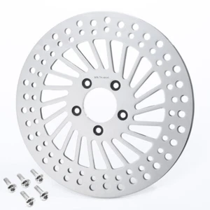 11.5" Front Right Brake Rotor & Bolts Fit For Harley Touring 00-07 Softail 00-14 - Picture 1 of 7