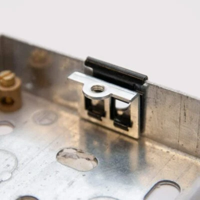 Back Box Repair Clips Replace Damaged Threads or Lugs on Installed Pattress Box - Image 1 of 4