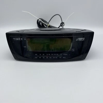 Timex Multi-Directional Sound Chamber Alarm Clock MP3 Player - T227BQ Tested - Image 1 of 4
